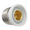 DZYDZR 10 bombillas E26/E27 a E12 adaptador convertidor de bombillas