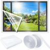 Beeveer 63 Inch X 20 ft Window Insulation Kit Cuttable