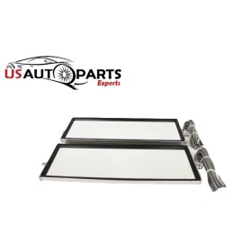 SANWA UNIVERSAL WEST COAST MIRROR STAINLESS STEEL 6"X16" HEATED SET