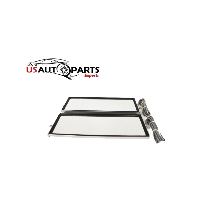 SANWA UNIVERSAL WEST COAST MIRROR STAINLESS STEEL 6"X16" HEATED SET