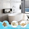 Moen Compatible Shower Trim Kit, Single Handle Replacement for Posi-temp