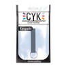 CYK www. CoverYourKey .de Key Fob with Honeycomb Structure Key