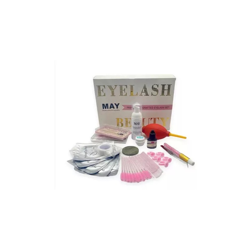 May 5 Kit Profesional Para Aplicación De Pestañas Eyelash May
