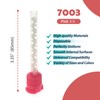 50PCs Dental Grade Dental 5mm Pink Impression Mixing Tips by