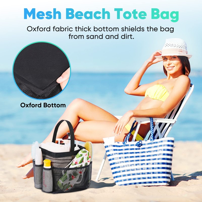 Eudele Mesh Shower Caddy Portable for College Dorm Room Essentials,