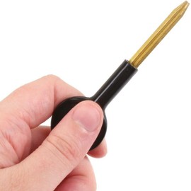 Universal Security Rack Bolt Window Key, Star Deadbolt Rack Door Lock - Black Brass, Replace Lost Star Keys for Window Frame Lock, Easy Install and Durable Performance (Pack of 2)