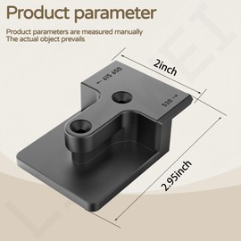 LIZEWEI Blower Wall Mount/Mounting Bracket for EGO Leaf Blower 530, 615, 650, LB5300 Wall Hanger, Plastic Wall Holder Wall Bracket for Hanging Leaf Blower