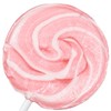 Pink Lollipops, 24 Pack, Pink Swirl Lollipops Individually Wrapped, Lollipop