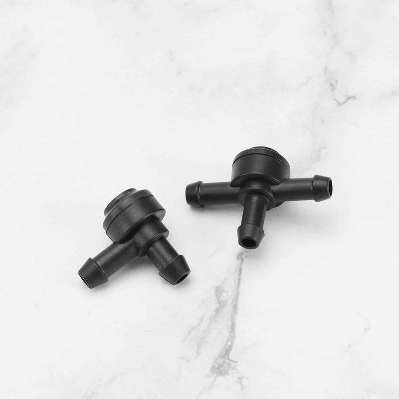 eMagTech 2PCS Car Windshield Washer Check Valve 2 Way &
