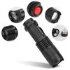 LED Blacklight Flashlight Inspection Torch High Power for Home Camping