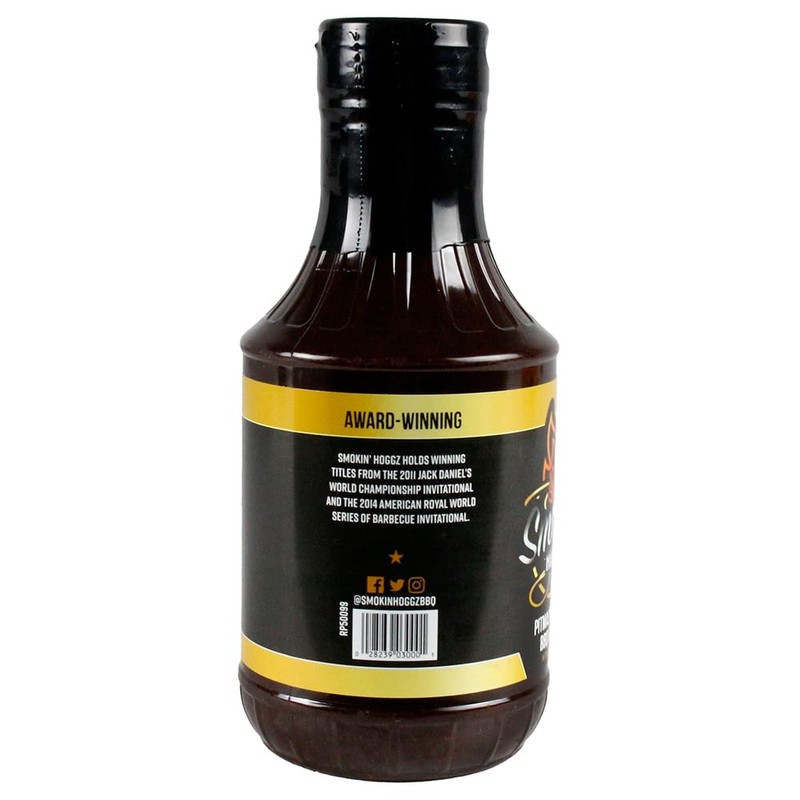 Smokin Hoggz Pitmaster Blend BBQ Sauce Sweet Tangy Hint of