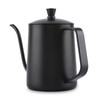 550ml Stainless Steel Long Gooseneck Coffee Pot Kettle with Lid