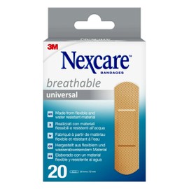 Nexcare Waterproof Protective Strips – Package of 20 Strips