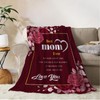 Mom Blanket Gift for Mothers Day Christmas Valentine Mom Birthday