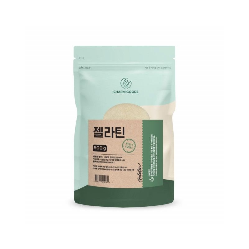 Charm goods Chamgoods gelatin powder powder non-fat fibrous protein 500g
