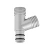 Qrity 1 x drain pipe connector, washbasin, 3-way drain pipe
