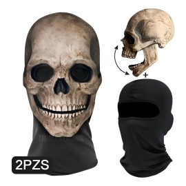Máscara Calavera Cosplay Disfraz Halloween .