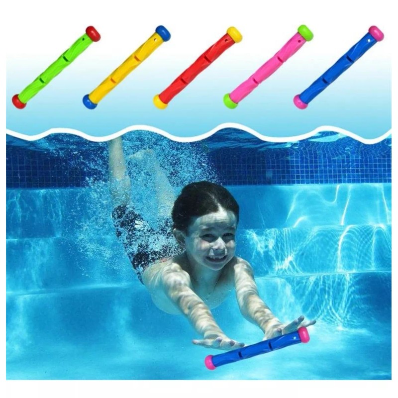 Universo en Linea Juguetes Para Alberca Set Bastones Acuáticos Buceo