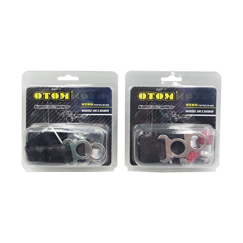 OTOM Rear Adjustable Rescue Strap Pull Strap Rope for Motorcycle