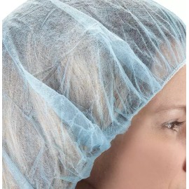 Ambitex BC Series Polypropylene Hair Nets, Blue, 1000/Carton (BC21 Blue /1000)