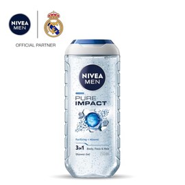 Nivea Pure Impact Shower Gel for Men, 250ml