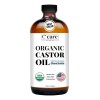 Aceite De Ricino 100 Puro, Orgánico, Prensado En Frío, Sin