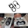 JUIVEEL ABS Central Gear Shift Panel Cover Center Console Gear