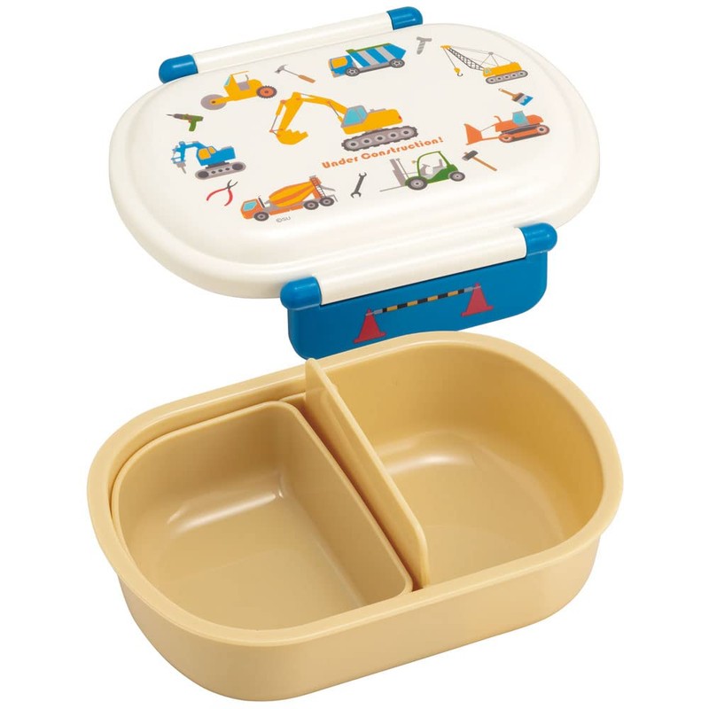 Skater QAF2BAAG-A Children's Antibacterial Lunch Box, Fluffy, 12.2 fl oz