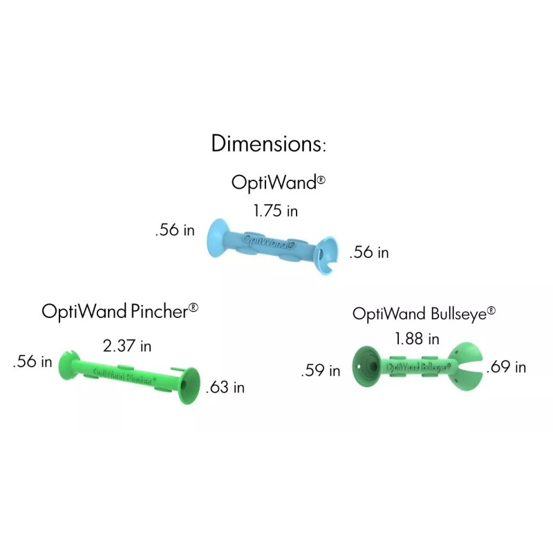 OptiWand Trial Pack of 3 Soft Contact Lens Insertion &