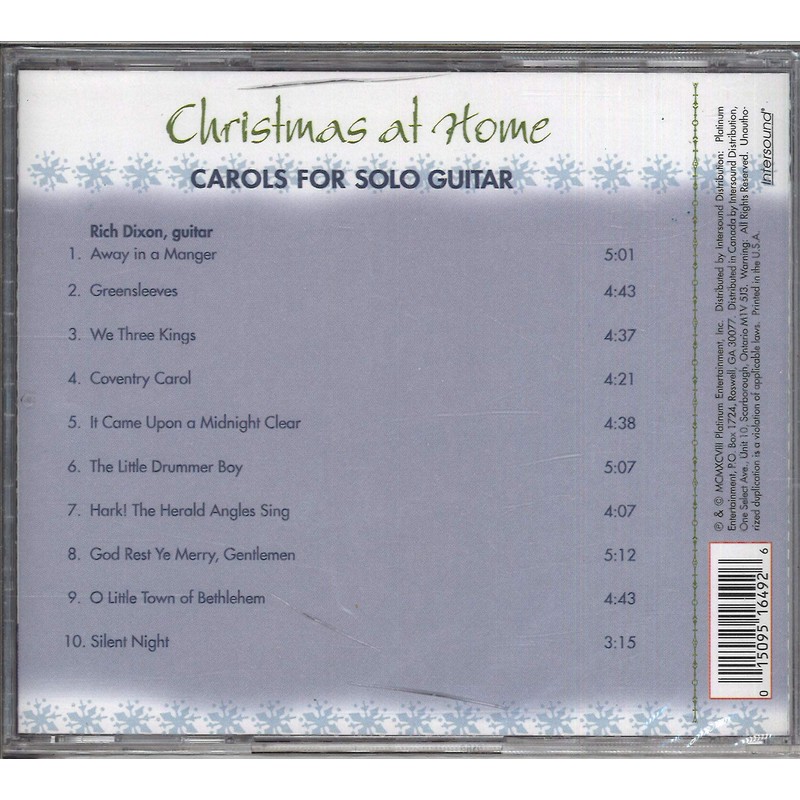 Christmas At Home: Carols for Solo Guitar