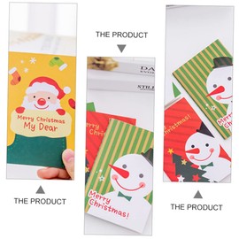 SHINEOFI 48 Pcs Christmas Pocket Book Xmas Journal Diary Notepad Christmas Daily Journal Planner Xmas Journal Notebooks Cartoon Notebook Christmas Memo Notebook Christmas Memo Pad Paper