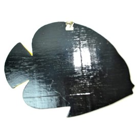 Beautiful Unique Set of 3 BLUE STRIPED Dory Nemo Fish Wood Hanging Wall Art