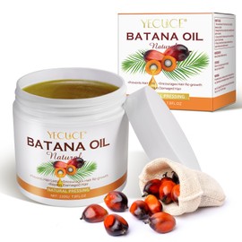 Batana Oil for Hair Growth, 100% Natural, Pure, Unrefined and Organic Raw Batana Oil Prevent Hair Loss and Enhances Hair Thickness, Hydrating & Repairing Dry, Damaged Hair