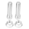 2 Pieces Universal Motorcycle Shock Absorber Height Extension Extender Riser