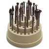 Swiss Bur Set Assortment, 24 Piece Set | BUR-416.00