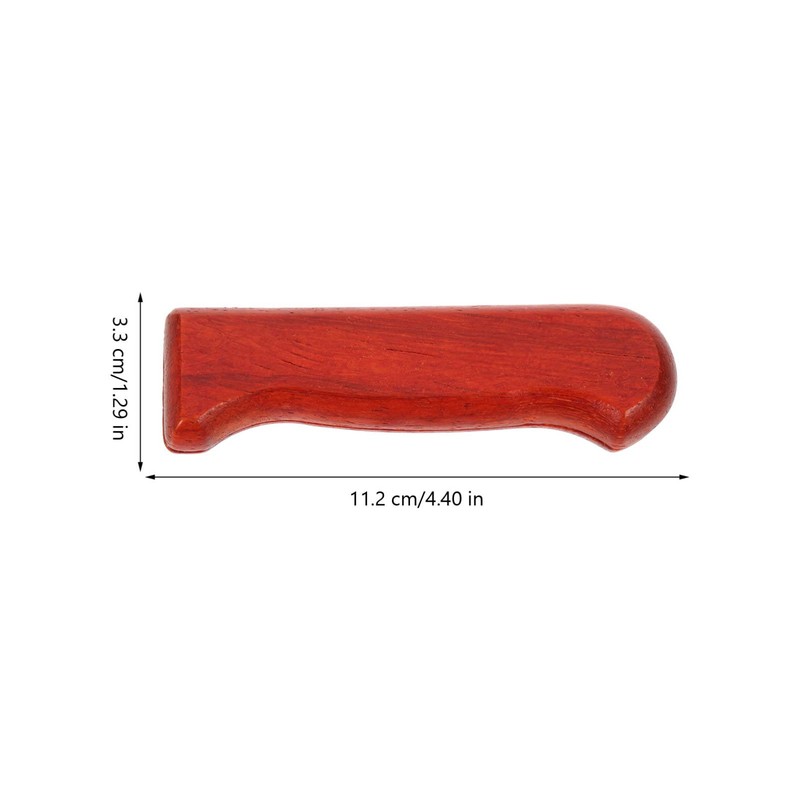 DOITOOL Ergonomic Kitchen Cutter Handle Replacement Grip Wood Material Comfortable