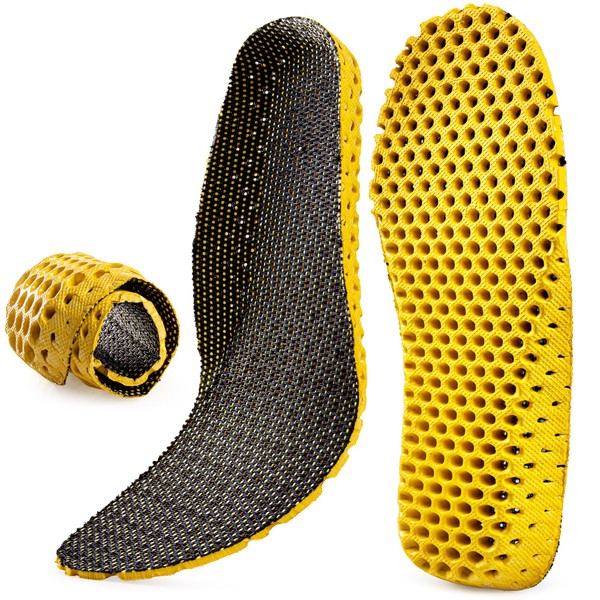 SULPO Shock-absorbing shoe insoles, anti-sweat, for aching feet, made of