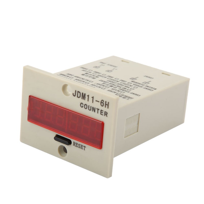 JDM11-6H 6 Digit Display Electronic Counter DC 12V