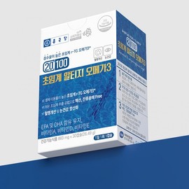 Chong Kun Dang 20100 Supercritical rTG Omega-3 833mg x 30 Capsules