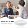 PACKOVE Elderly Self Feeding Bowl with Suction Base Ergonomic Dining