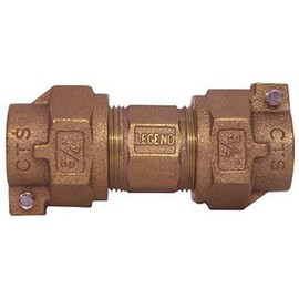 LEGEND VALVE AND FITTING 313-220NL T-4301 Water Service Union, 1 x 3/4"