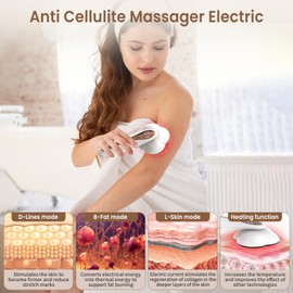 Anti-Cellulite Massager, EMS Electric Anti-Cellulite Massager Machine Suitable for Waist, Hips, Arms, Cellulite Legs and Buttocks,