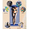 Style Slice Beach Towel - Sand Free Quick Dry Lightweight