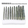 100Pcs Rubber Grinding Head Polishing Bit Various Sizes Accessory Set