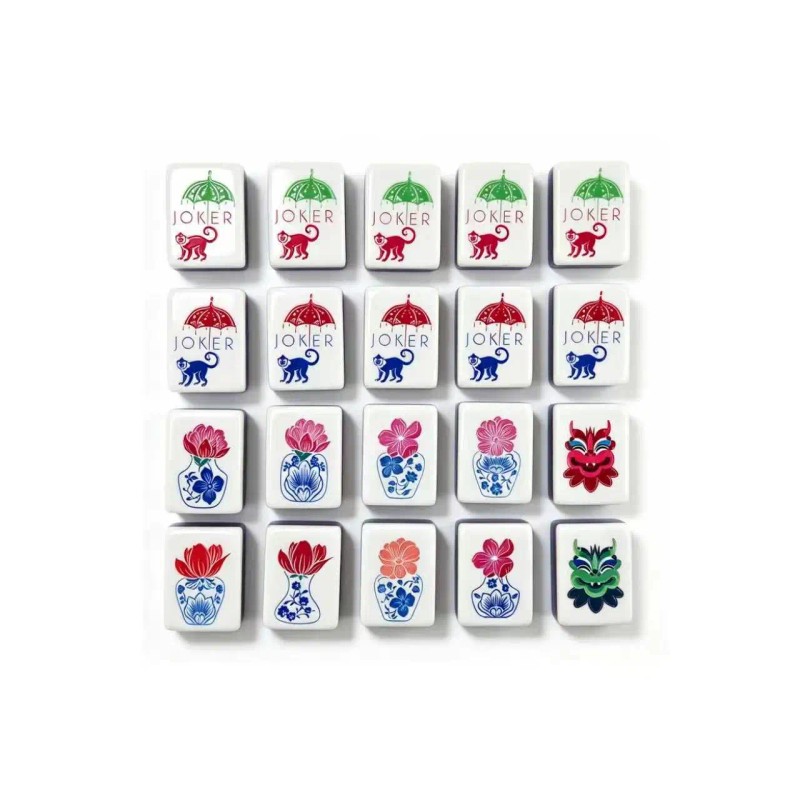 ,Acrylic Luxury Mahjong,American Mahjong Set with 160 Tiles,Custom 4-Layer American