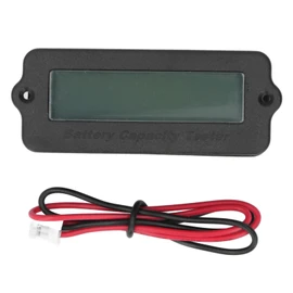 Lithium Battery Capacity Indicator Meter Tester Charge Discharge Monitor Percentage Display Board Yellow 9 Strings