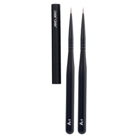 Jello Jello flexible art nail brush, 2 pieces, mixed colors / 젤로젤로 플렉서블 아트 네일브러쉬, 2개, 혼합색상