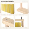 20 Notes Chime, 20-Bar Instrument with Rich Tone, Wood Table