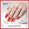 OpenLive 16.5ml Red Nail Polish Large Volume Quick Drying Nail