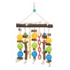 Wooden Parrot Chewing Blocks Safe Bite Resistant Large Parrot Bite